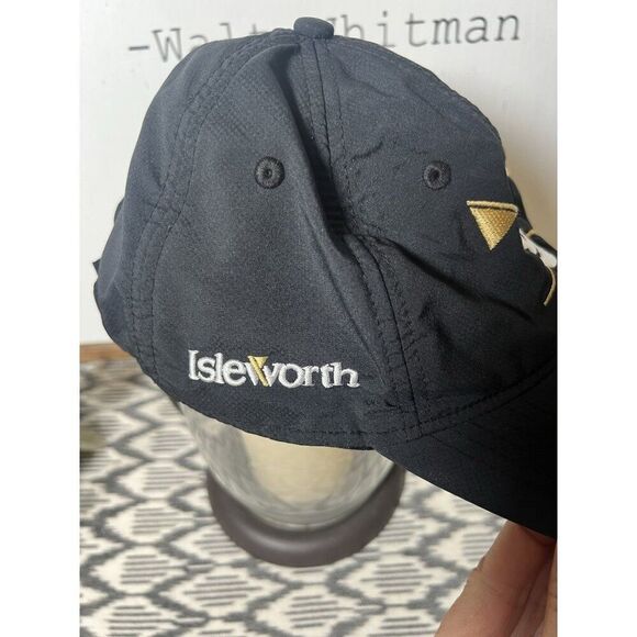 Sports Cap ISLEWORTH Black White Skull & Crossbones Ahead Performance - Picture 2 of 5